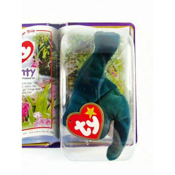 McDonalds Ty Beanies Spangle Rex Bronty and Germania Lot of 4 New and Unopened - Picture 10 of 11